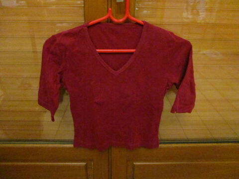 polo bordeaux et gilet à bouton unique marron 36/38 0 Mérignies (59)
