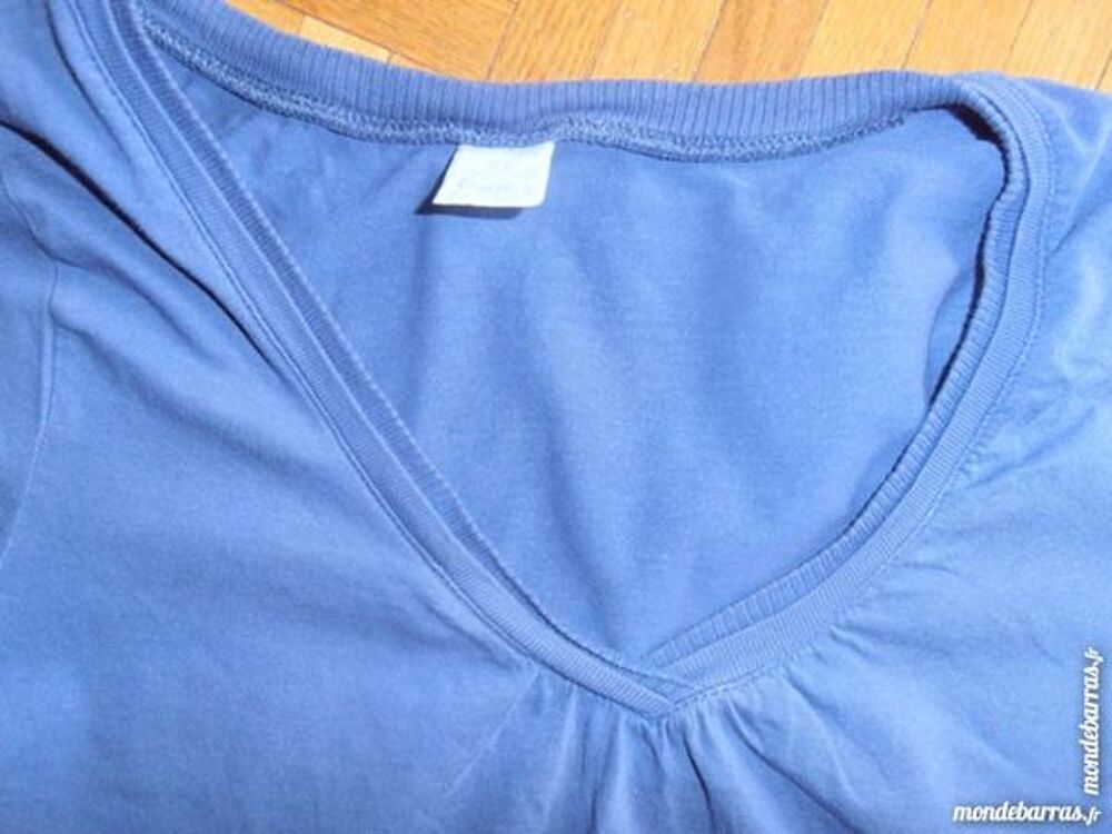 Tee-shirt Camaieu bleu (V6) Vêtements