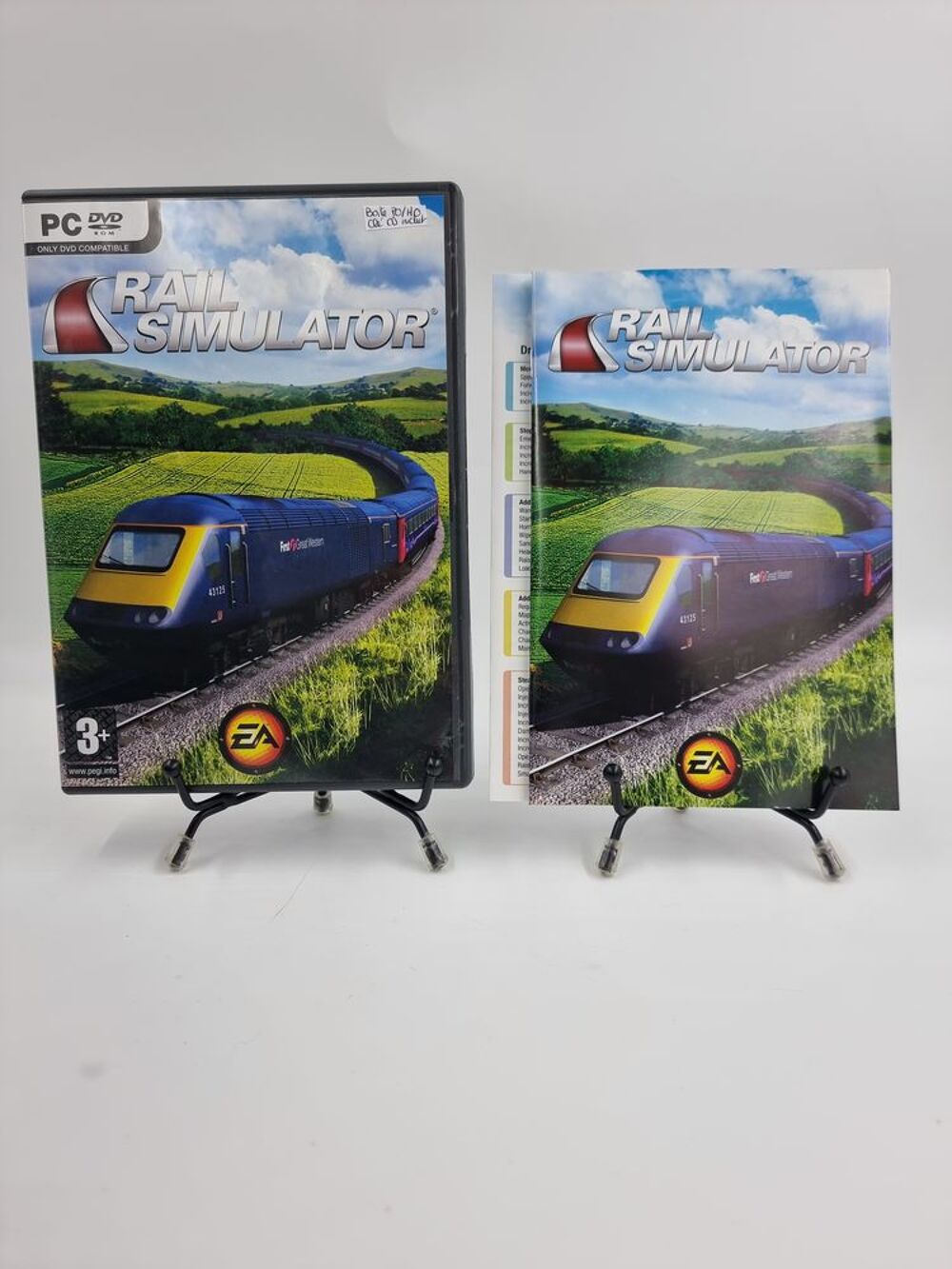 Jeu PC Rail Simulator (boite Polonaise et Hongroise) complet Consoles et jeux vidéos