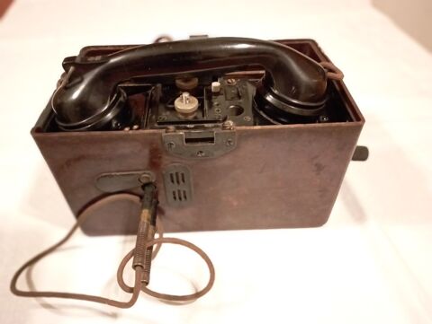 Tlphone de campagne WW2 Allemand de 1940 0 Colmar (68)