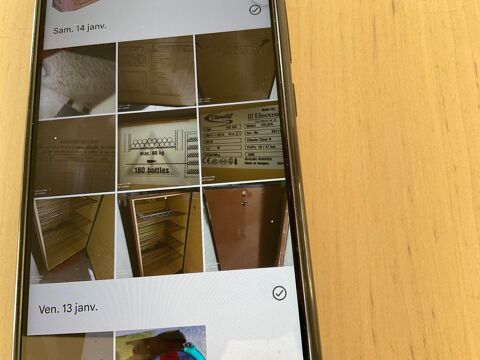 Cave  vins Climadiff 180B 90 Saint-Gratien (95)