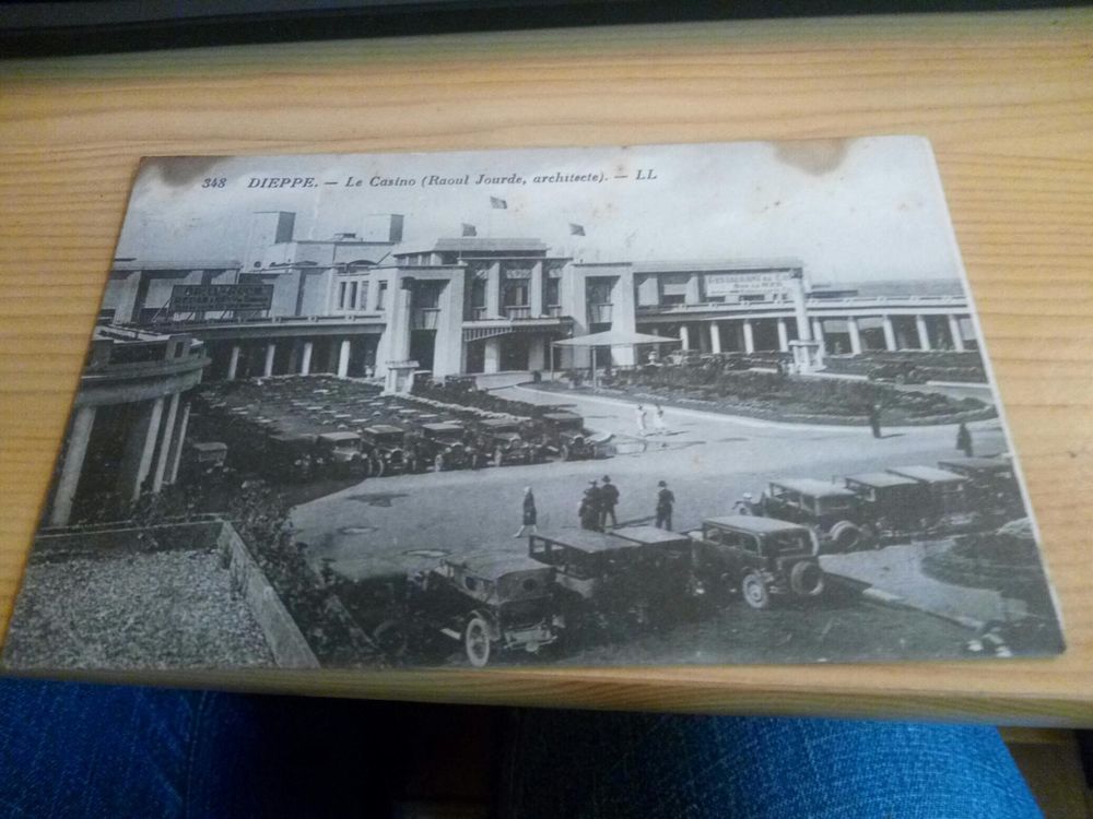 carte postale ancienne Dieppe N&deg;348 LE CASINO 