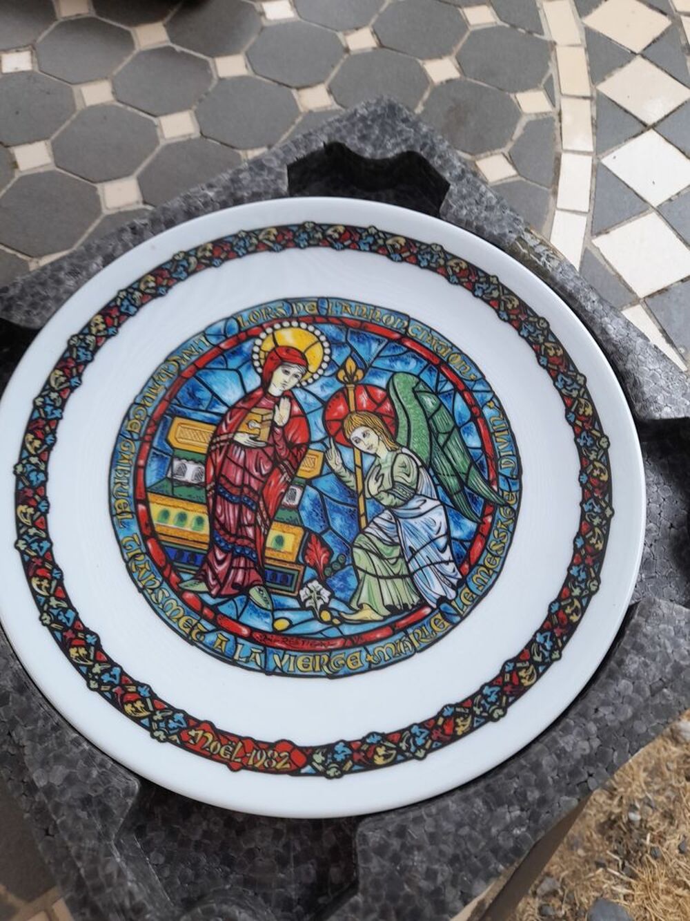 Assiette religion Décoration