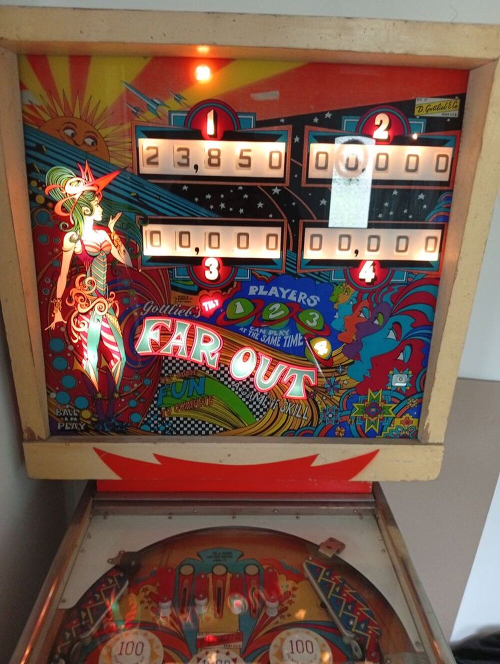 Flipper m&eacute;canique 