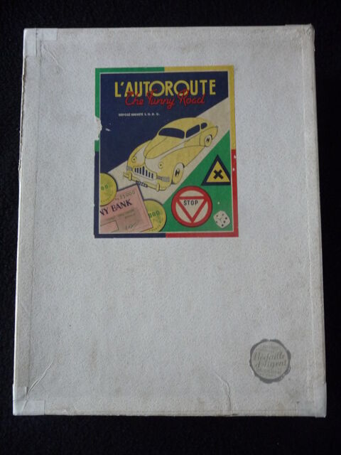 Jeu de socit  l'Autoroute  - Edition 1957 20 Mouvaux (59)