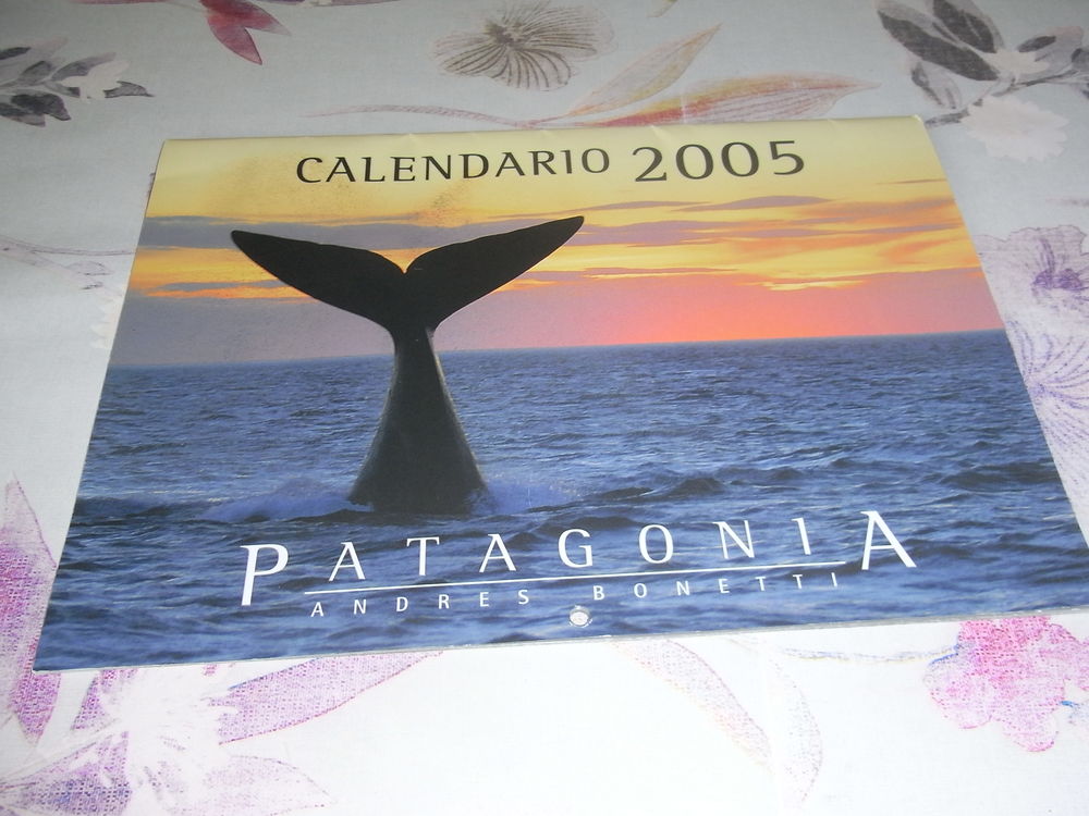 calendrier 2005 sur les animaux de patagonie 