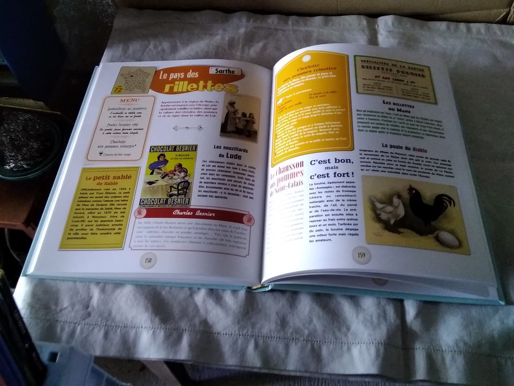 Livre la cuisine curieuse et insolite de nos d&eacute;partements 