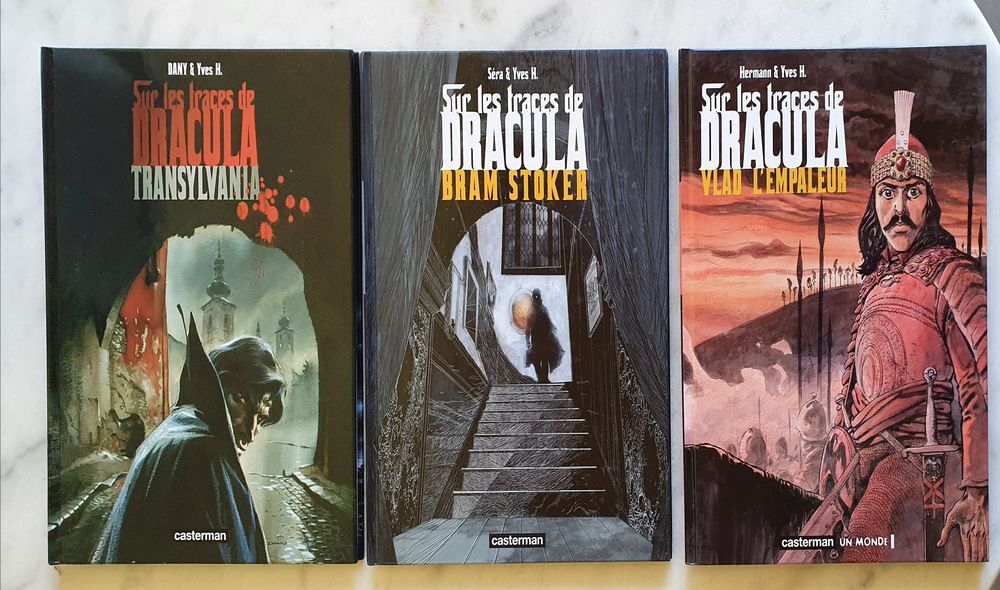 BD Sur les Traces de Dracula s&eacute;rie compl&egrave;te LIVRAISON GRATUITE Livres et BD