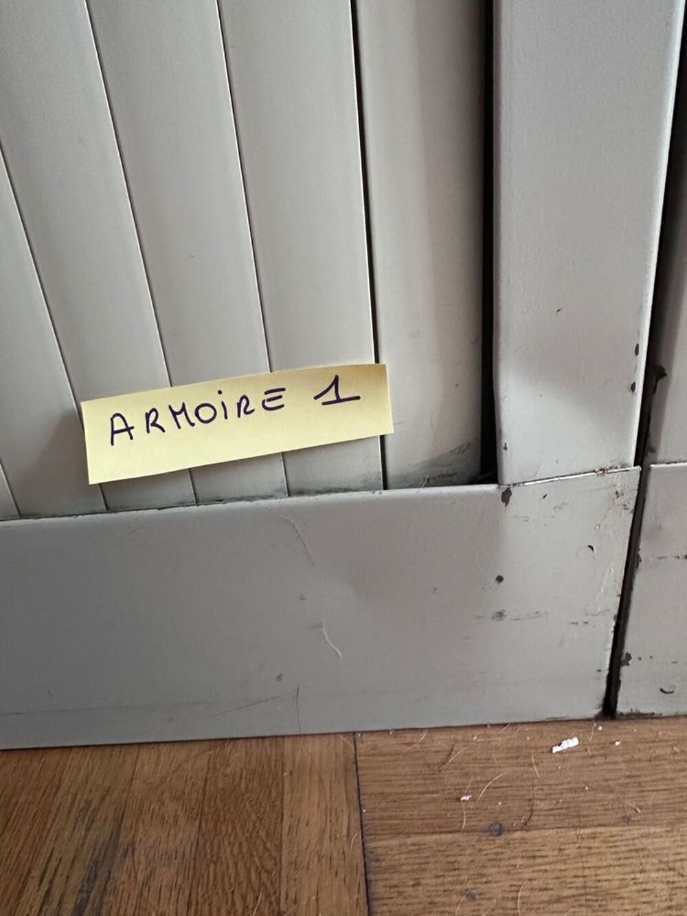 lot de 3 armoires de bureau + rehausses gris Meubles