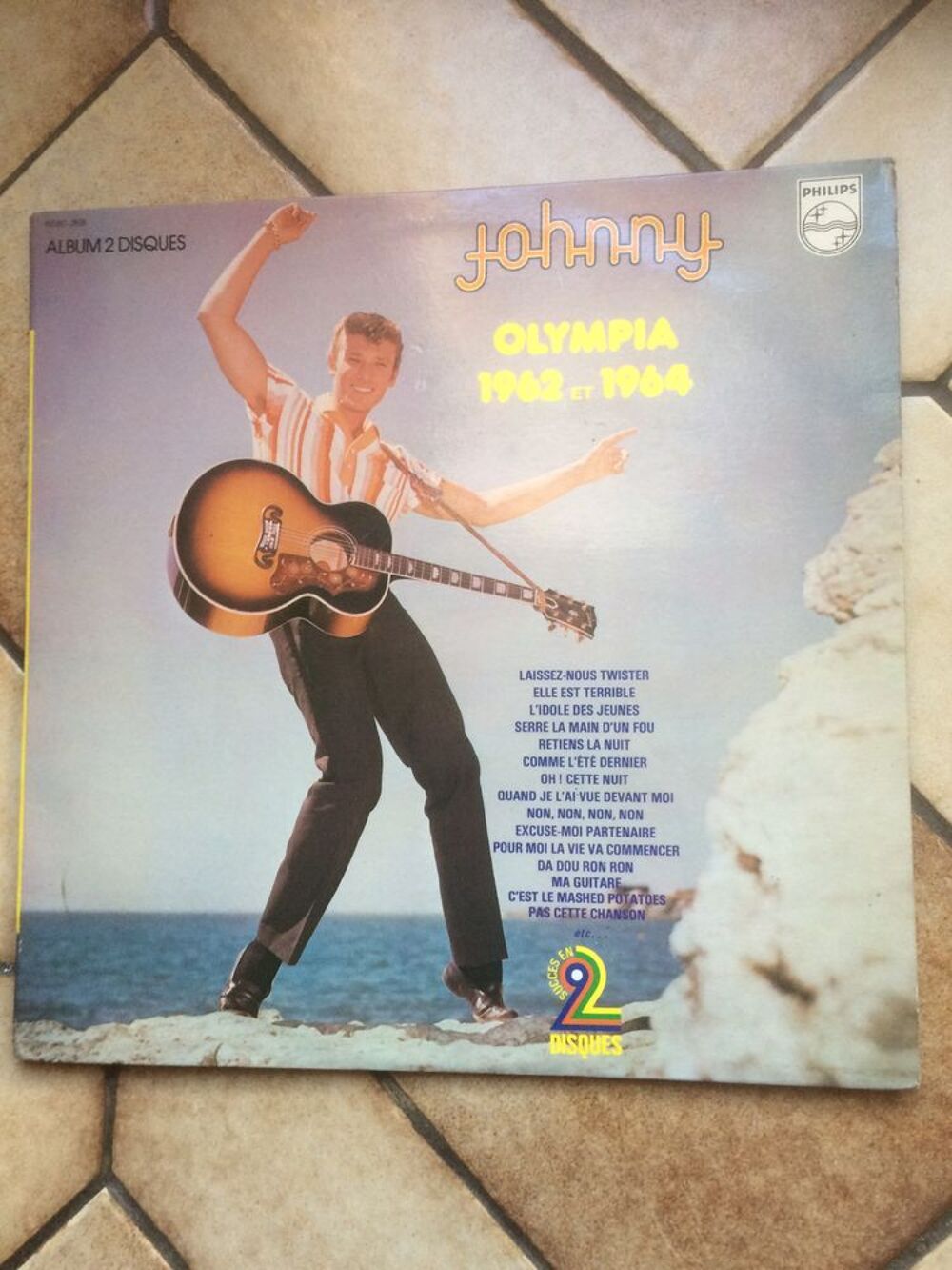 Double vinyls 33 tours Johnny Hallyday CD et vinyles