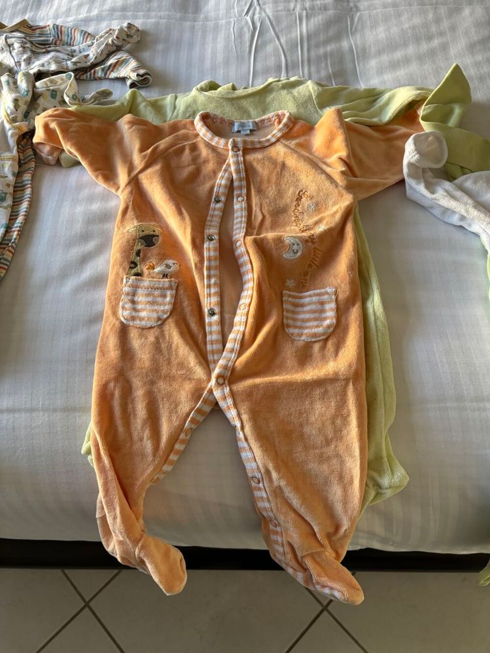 Lot 7 pyjamas 6-9 mois / 68 cm Vêtements enfants