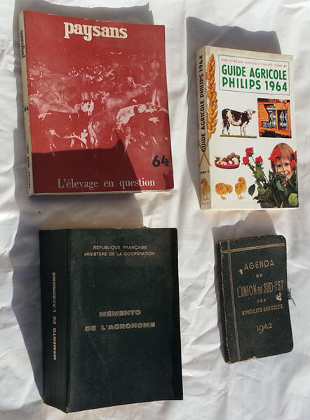 7 Livres d'Agriculture anciens en bon &eacute;tat Livres et BD