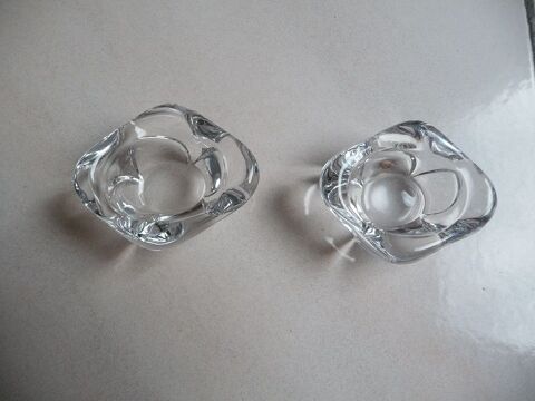 Sali�re et poivri�re en cristal ann�es 60 20 Celles-sur-Belle (79)