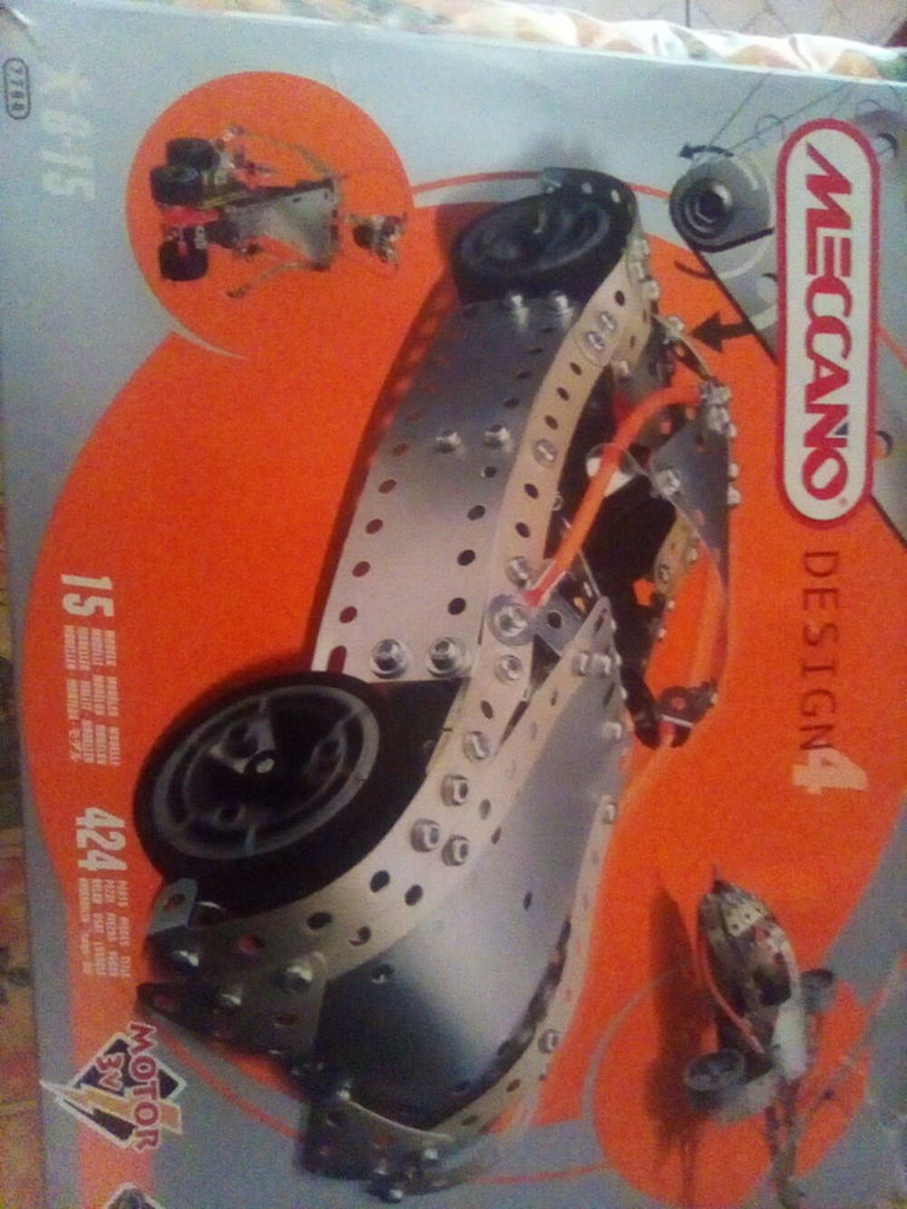 MECCANO DESIGN 4 &agrave; construire Jeux / jouets
