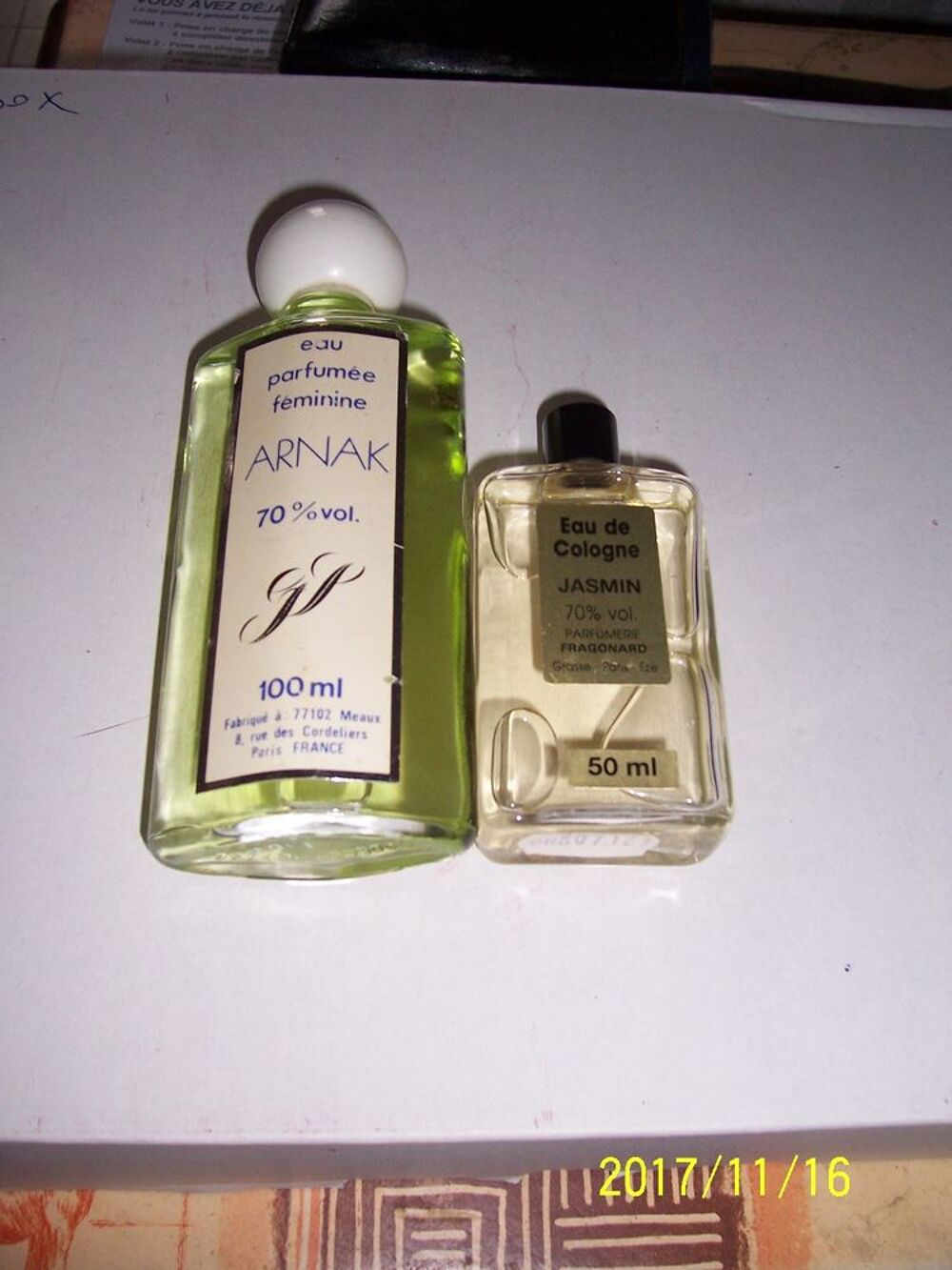 Miniature flacon parfum neuf 
