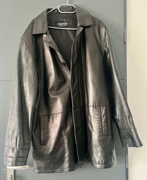 Veste en cuir chic & vintage ? Authentique Cuiropolis (XL) 50 Montpezat (30)