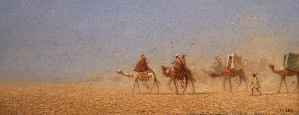 Ach&egrave;te tableaux orientalistes 