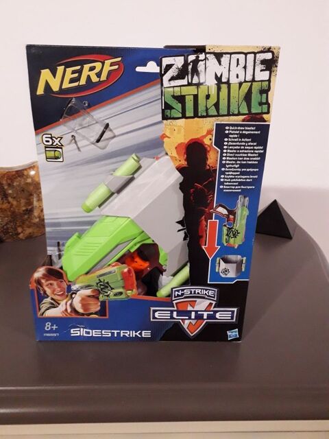 PISTOLET nerf zombie strike 10 Reims (51)