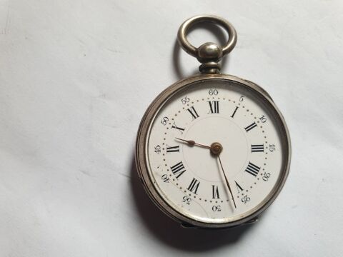 Montre Gousset argent cylindre 8 rubis 70 Bordeaux (33)