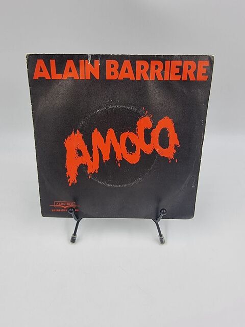 Vinyle 45 tours Alain Barriere : Amoco avec fourreau	 2 Vulbens (74)