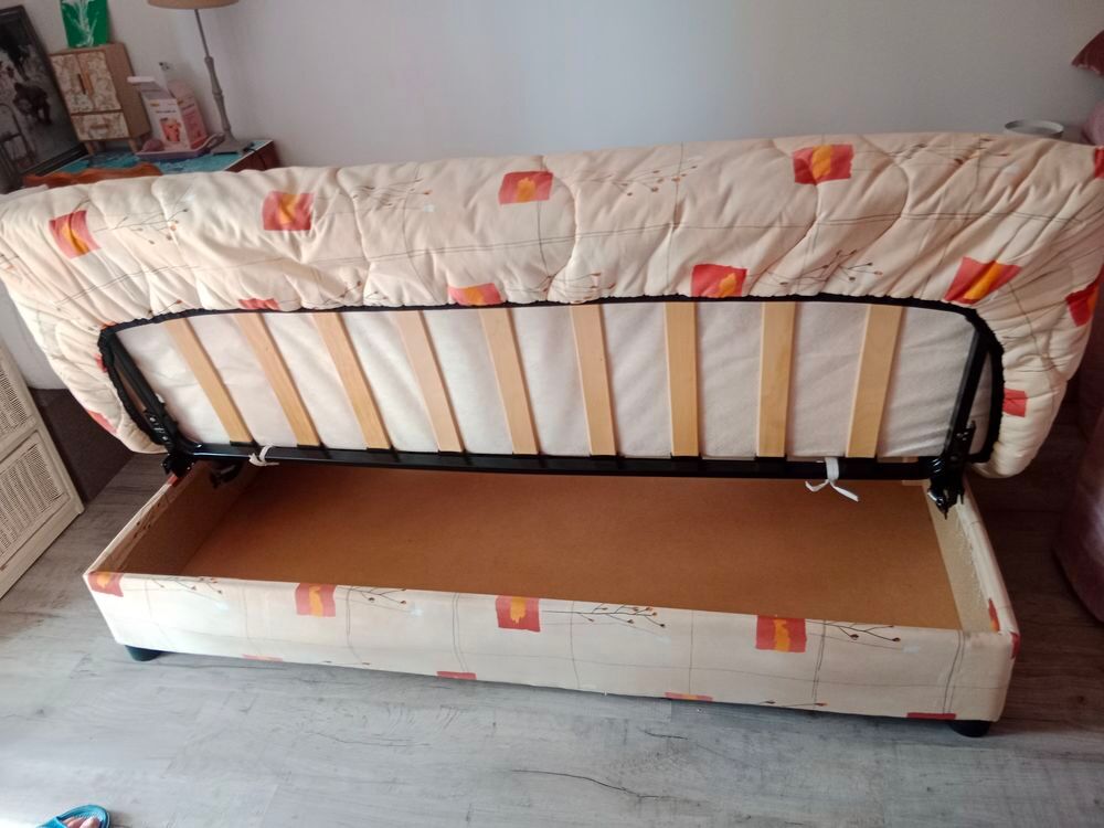 Banquette coffre clic clac convertible Meubles