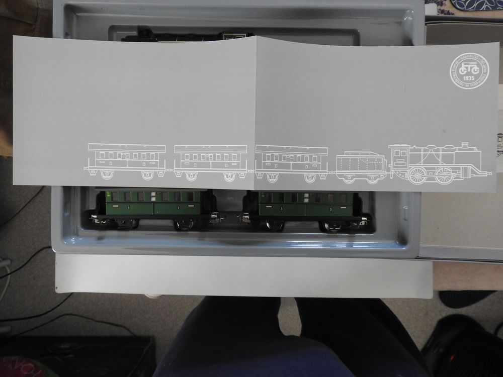 Echelle HO - M&auml;rklin coffret vintage ref 0050 &eacute;tat neuf 