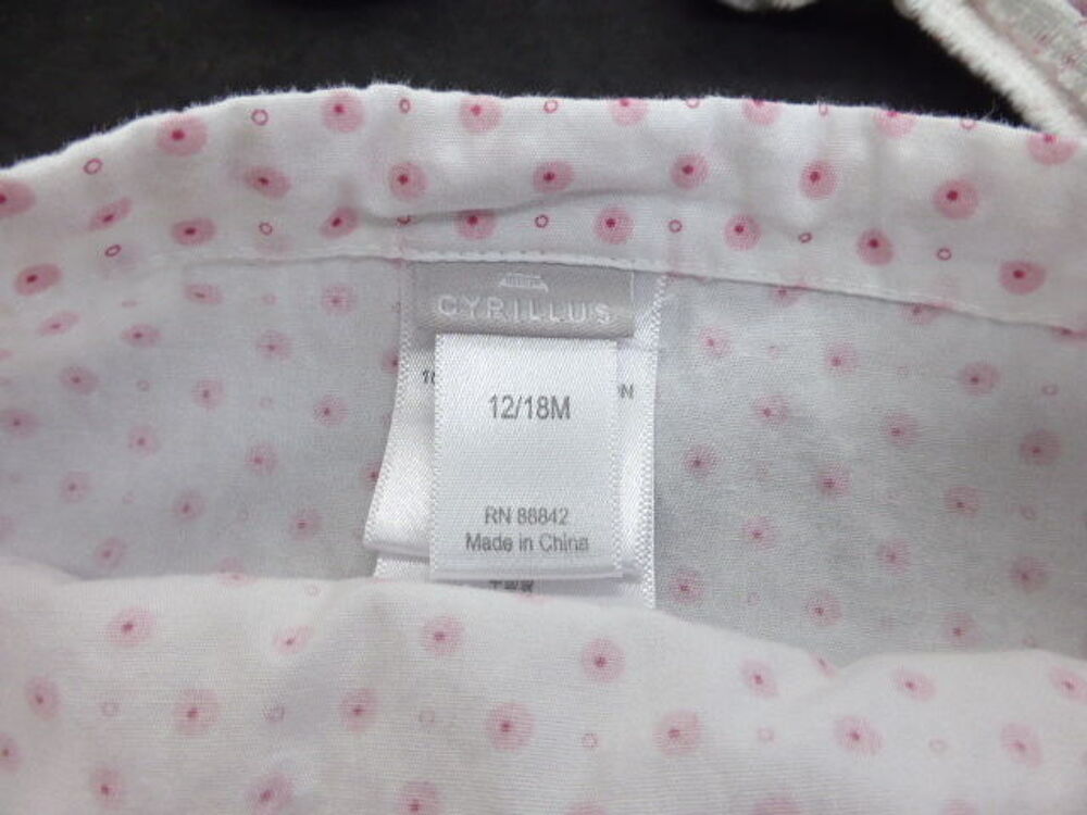 Cyrillus sac de bain chapeau culotte 12 18 mois V�tements enfants