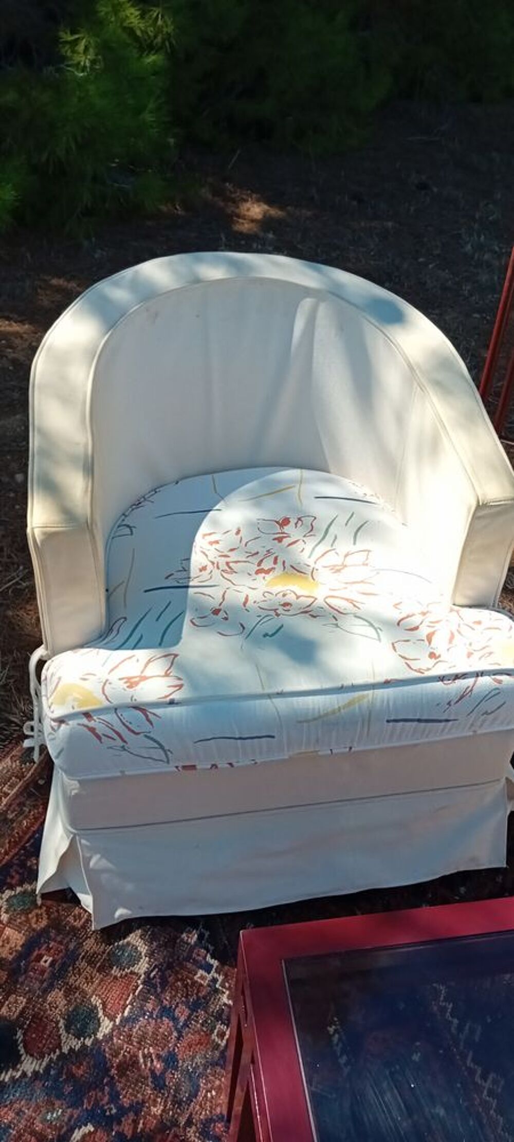 2 fauteuils tissu, x Meubles