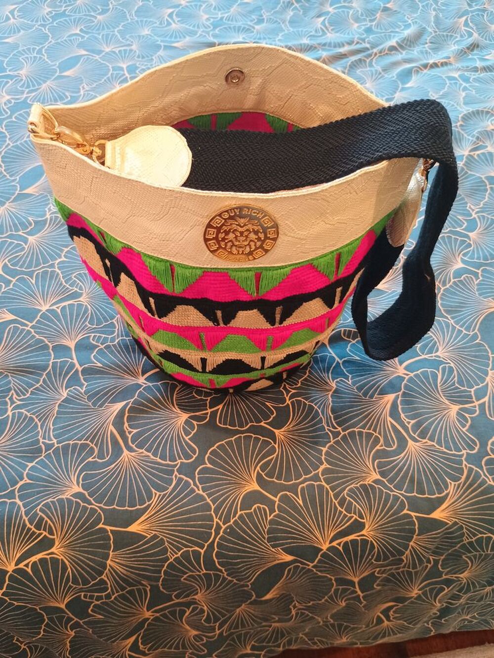 Sac a main wayuu fait main Maroquinerie