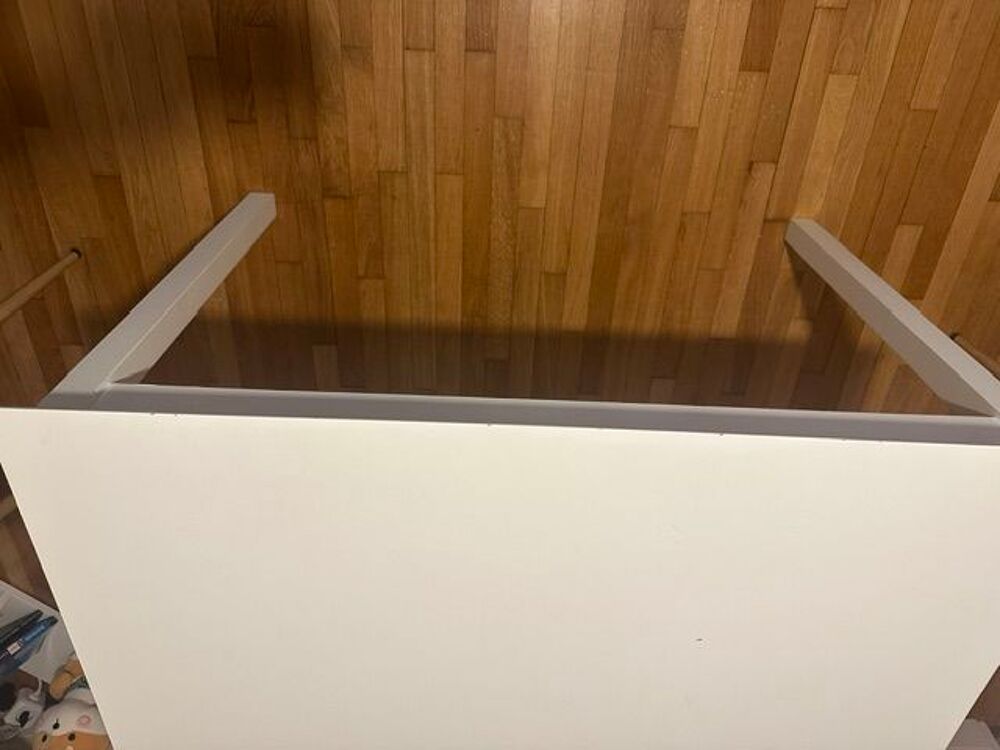 Table &agrave; manger blanche Alin&eacute;a ? 106 &times; 67 cm Meubles