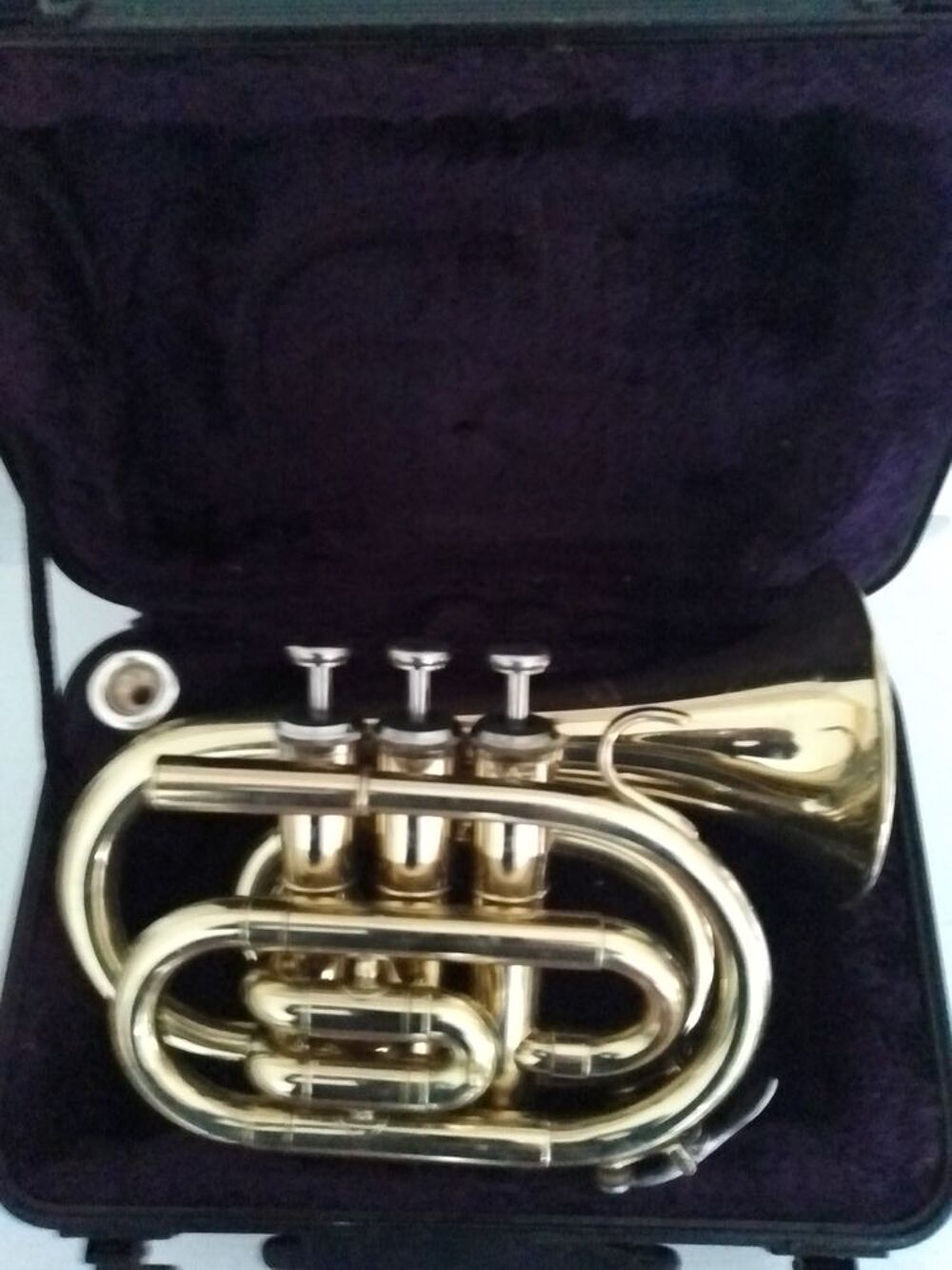 Trompette de poche sib chevallier neuve. Instruments de musique
