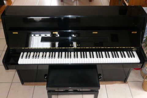 Piano droit KAWAI CX5 noir Domène (38)