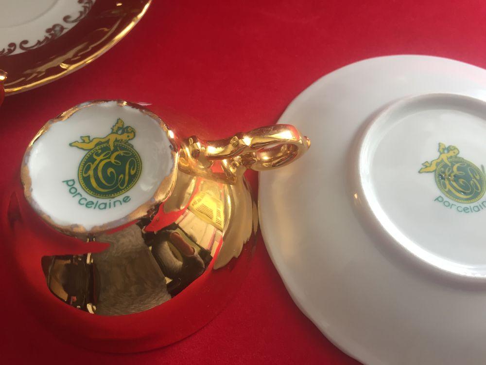 ANCIEN SERVICE A CAF&Eacute; MADE IN GERMANY BAVARIA ANN&Eacute;ES 1950 or Cuisine