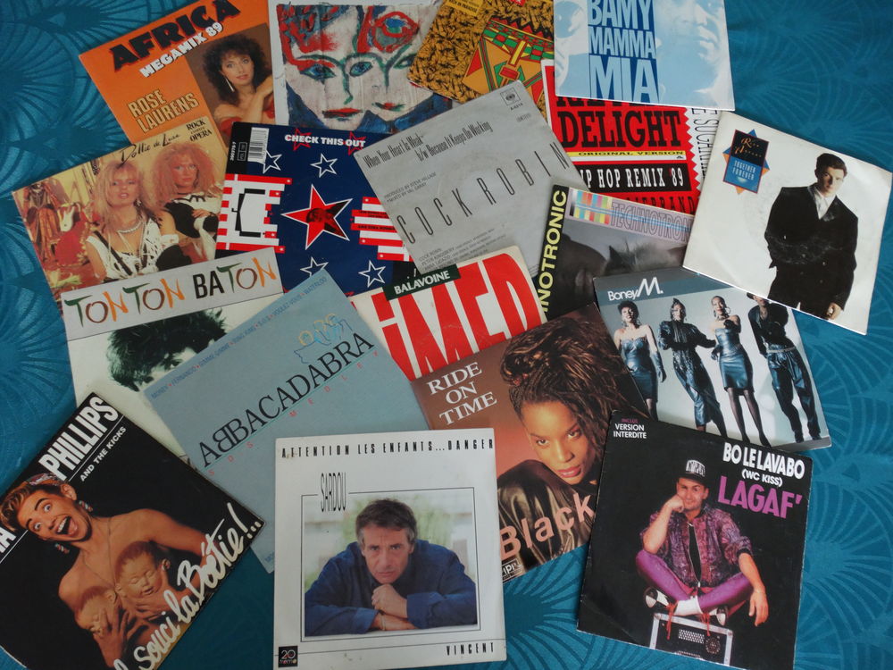 Vinyls 45 tours CD et vinyles
