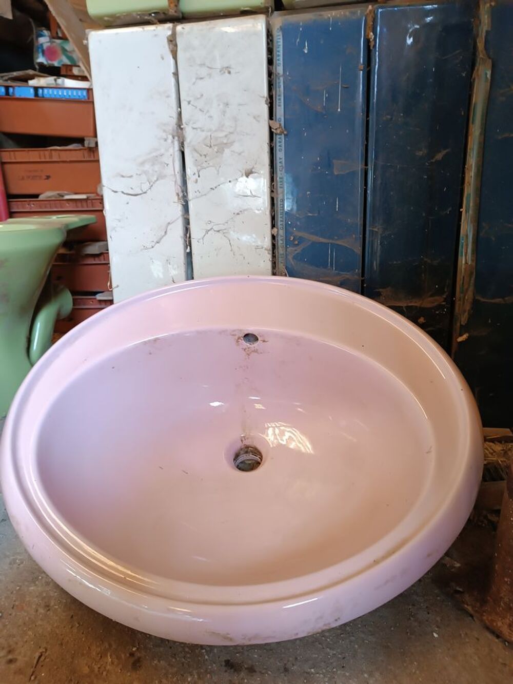 Vasque Couleur Ovale ou Ronde Bricolage