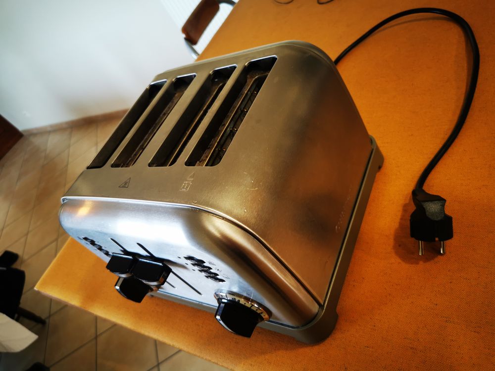 Grille Pain Toaster Inox Cuisinart Electroménager