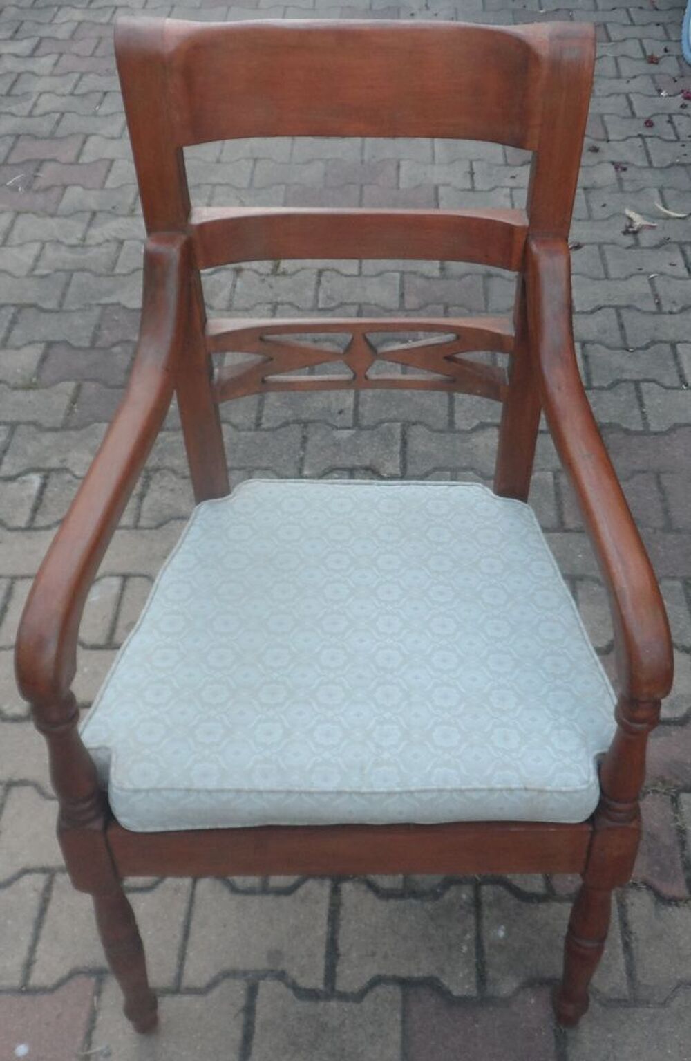 Fauteuil style colonial cir&eacute; assez ancien chevill&eacute; bon &eacute;tat Meubles