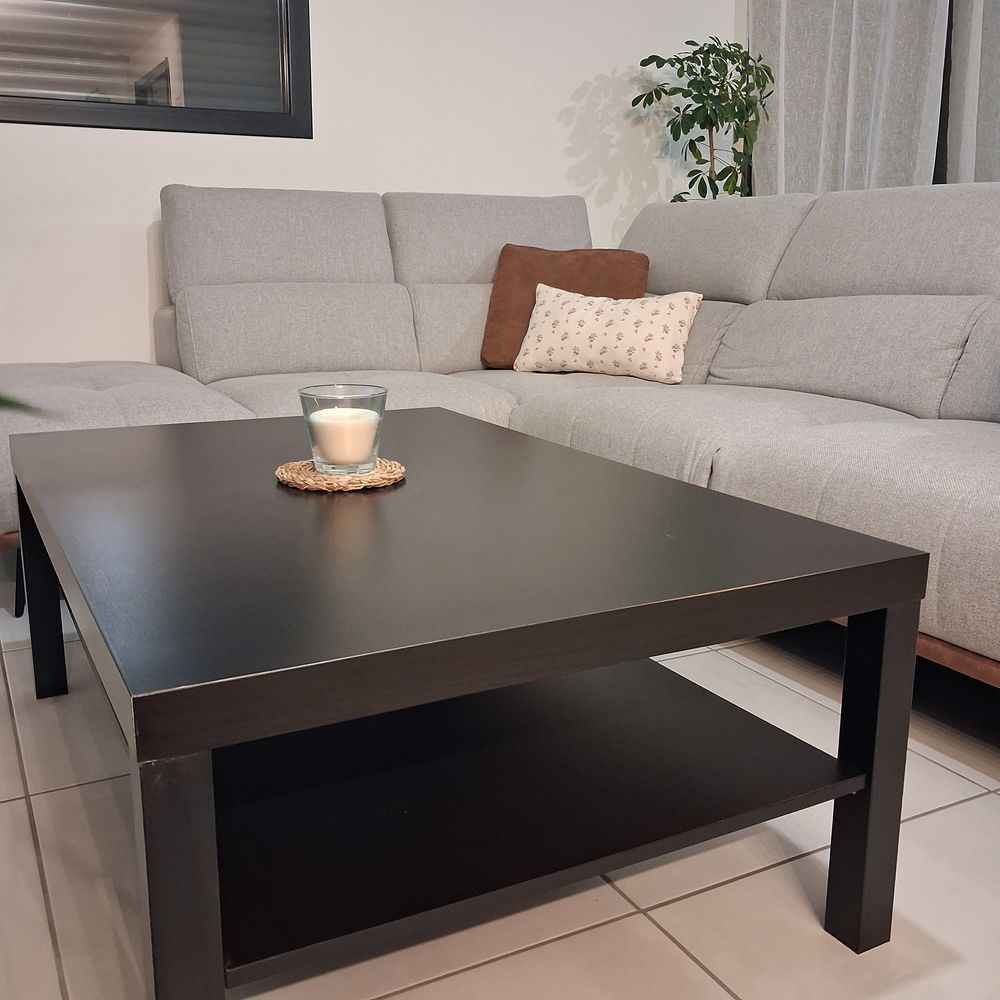 Table basse noire Meubles