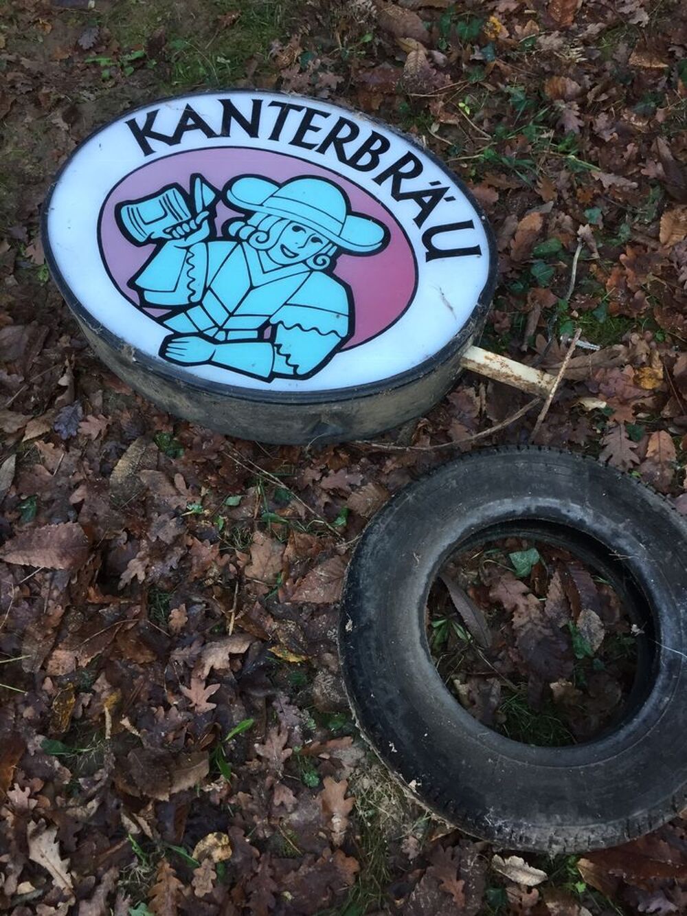 enseigne lumineuse kanterbrau 