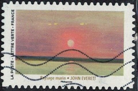France 2025 Oblitéré Used Grand Soleil Paysage marin John Ev Chesny (57)