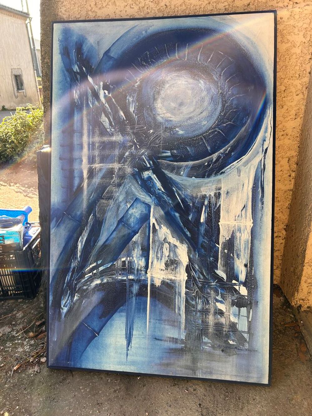 Tableau du peintre s&eacute;n&eacute;galais Abdullaye MANE 