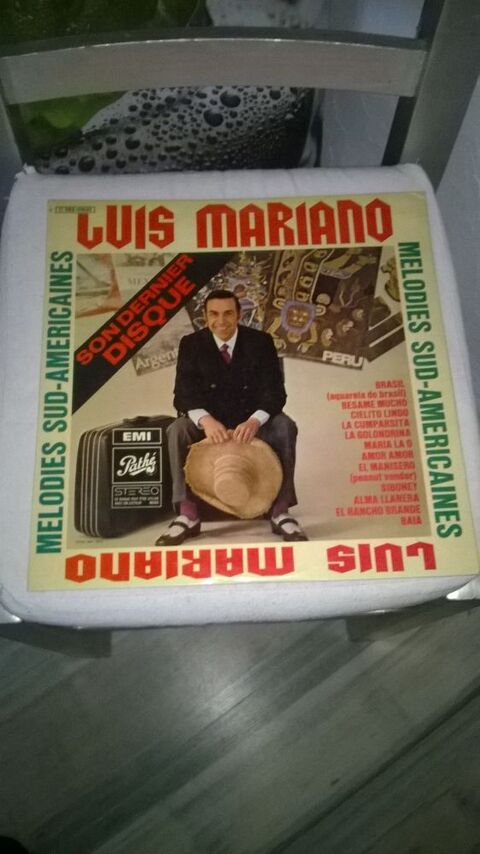 Vinyle LUIS MARIANO
MELODIES SUD-AMERICAINES
1970
Excelle 10 Talange (57)