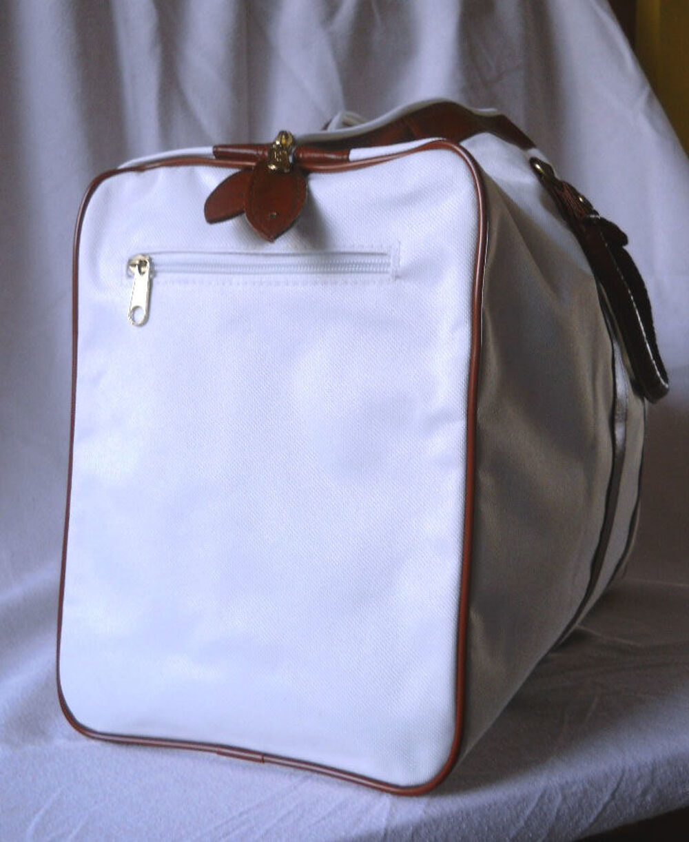SAC DE VOYAGE BLANC NEUF Maroquinerie