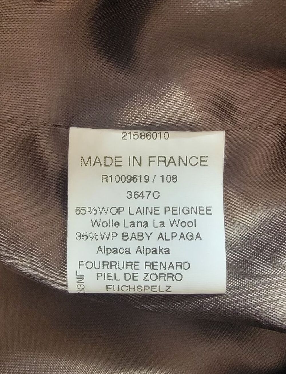 Manteau Vêtements