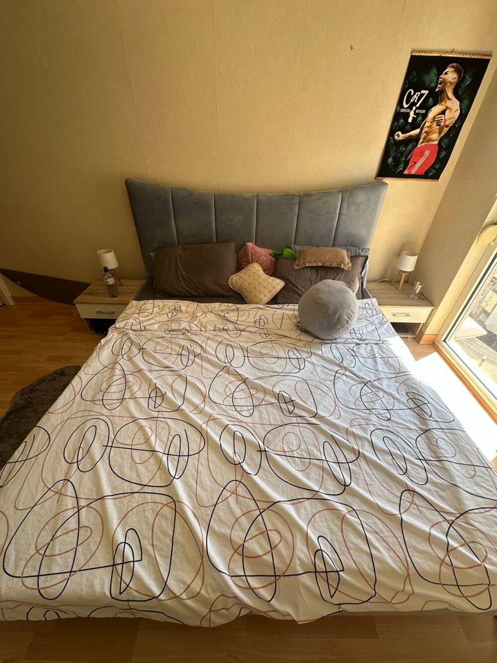 Lit 220x180 cm sans matelas Meubles