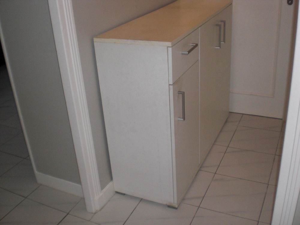 buffet bas blanc Meubles