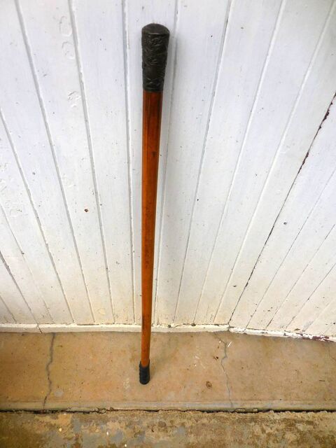 Canne en bois poign�e  ARGENT 170 Brin-sur-Seille (54)