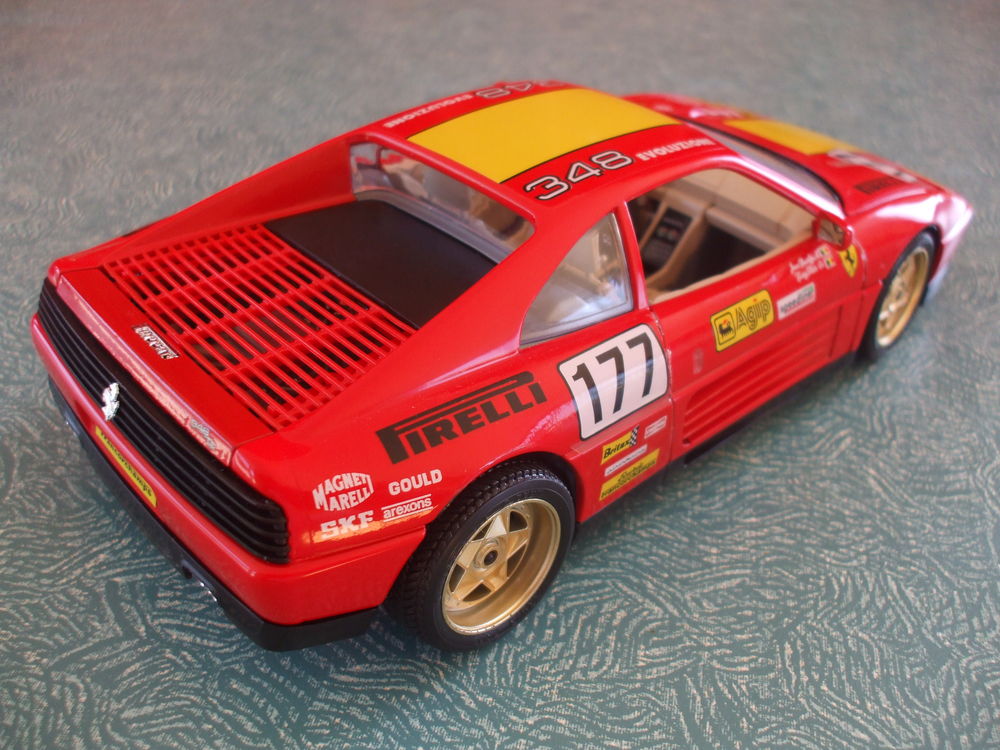 REF: 3029 FERRARI 348 TB EVOLUZIONE ROUGE 1989/1991 Jeux / jouets