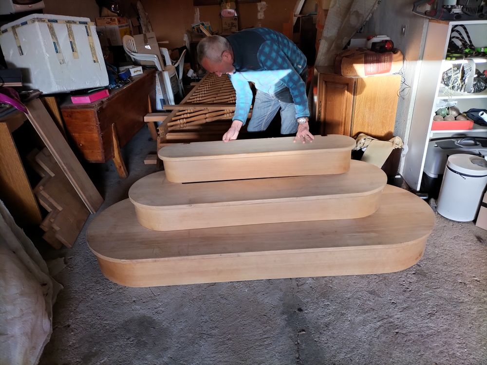 escalier en ch&ecirc;ne Bricolage