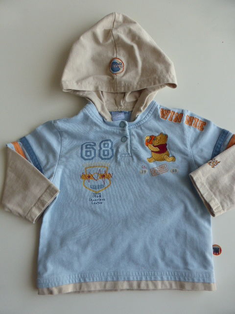 Disney tee shirt  capuche manches longues Winnie 18 mois 7 Rueil-Malmaison (92)